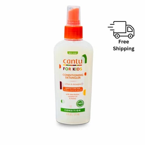 Cantu for Kids Conditioning Detangler 177ml – Softens & Smooths Hair Easily